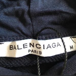 Balenciaga Sweaters - Balenciaga Print Hoodie Balenciaga Sweaters - Balenciaga Print Hoodie